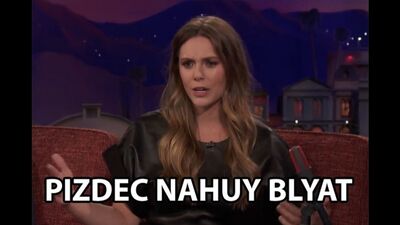 KURWA MAĆ, CHOLERA JĄ ZABIJAJĄCA – ELIZABETH OLSEN ŚMIESZNIE PRZEKLINA PO ROSYJSKU