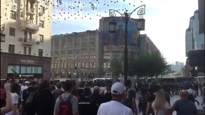 Rassemblement du 27 juillet, Moscou