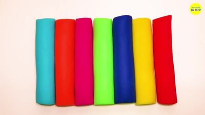 Play-Doh-пен модельдеу. Түстерді үйрену. Балаларға арналған білім беру бейнесі. Fixiki ойыншықтары