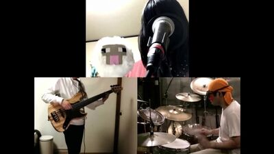 Kujira no Kora wa Sajou ni Utau (ED) (Hashitairo) - Versión de un grupo