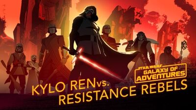 Kylo Ren contra los Rebeldes de la Resistencia | Star Wars: Galaxy of Adventures