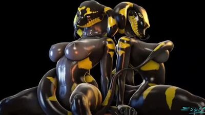 Порно зі зміями та хутровими персонажами. Kadaq та Evilbanana (480p).mp4
