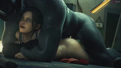 Resident Evil - Sexe anal avec Claire 18+