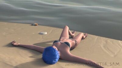 Monster Sam - Porno en 3D / 3Dポルノ