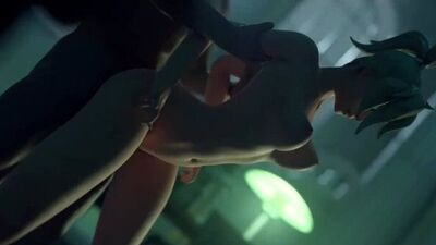 Mercy Sexy Doggystyle – porno 3D / 3Dポルノ
