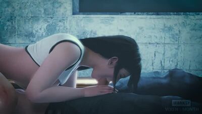 Tifa Lockhart x Cloud Strife – Stellung 69; Oralsex; Cunnilingus; Blowjob; Deepthroat; 3D-Sex-Porno-Hentai; [Final Fantasy]