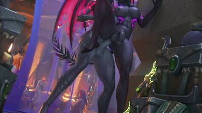 (Sonido) Cazador de demonios futanari con otra futanari [World of Warcraft; WoW; porno; hentai; chica con pene; R34; sexo; порно; секс; Warcraft]