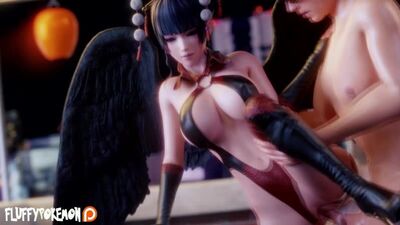 (Звук) Nyotengu, секс 1 [Dead or Alive; DoA; порно; хентай; великі груди; дупа; R18; SFM; порно; секс]
