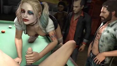 Harley Quinn x Cassie Cage - handjob; masturbation; oral sex; blowjob; doggy style; 3D sex; porn; hentai [Mortal Kombat | DC Comics]