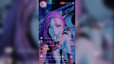Seraphine - retransmisión; en directo; cámara; a lo perrito; sexo vaginal; porno hentai en 3D; [League of Legends]