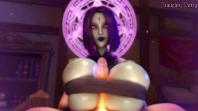 (Son) Raven POV titjob [DC, Teen Titans, Rachel Roth ; Porno ; Hentai ; Paizuri ; R34 ; Sexe ; Blender ; порно ; секс ; хентай]