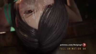 Tifa Lockhart - domination ; sexe oral ; cunnilingus ; fellation ; gorge profonde ; baise buccale ; éjaculation ; porno hentai 3D ; [Final Fantasy]