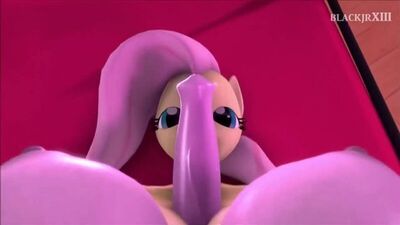 Futa Pinkie Pie x Fluttershy