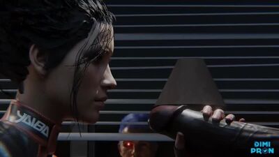Panam Palmer - BBC ; cocu ; encrier ; fellation ; cunnilingus ; fellation ; levrette ; porno hentai 3D ; [Cyberpunk 2077]