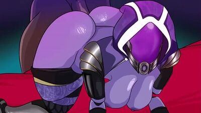 (Son) Animation sexuelle de Tali'Zorah [Mass Effect, PlusBestia ; Porno ; Hentai ; R34 ; 2D ; Blender ; порно ; хентай]