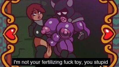Keycock: futanari animado com som #4