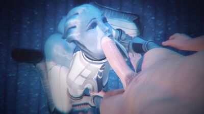 (Sound) Liara T'Soni aus der Ich-Perspektive – Blowjob-Version (vollständig) [Mass Effect, Idemi;Porno;Hentai;Oral;R34;4K;Sex;Blender;порно;хентай]