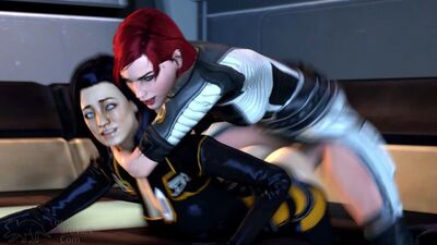 (Áudio) FemShep e Miranda Lawson em futanari com personagem feminina - Versão alternativa de confraternização [Mass Effect, LordAardvark;R34;футанари]