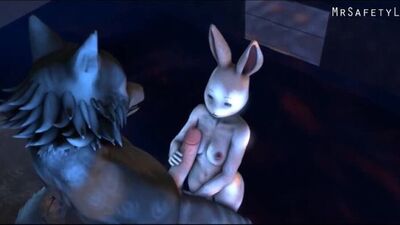 Parodie porno furry « Beastars » avec des scènes de sexe entre Haru et ses compagnons