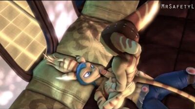 Paródia pornográfica furry de Ratchet & Clank (yiff) r34