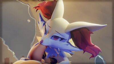 Furry, yiff, Braxien, Pokémon, porno, sexo, r34, zorro