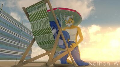 Raposa peluda yiff cristal