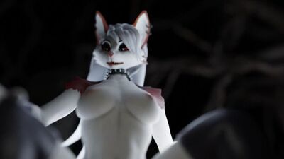 Furry, yiff, Loona, lobo, Halloween, desnudo, un porno de lo más salvaje, sexo