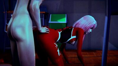 Zero Two (Codice 002) - ragazza mostro; sgualdrina; puttana; spagnoletta; paizuri; pecorina; porno hentai 3D; [Darling in The FranXX]