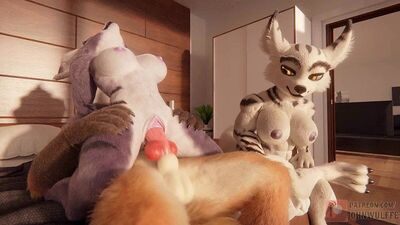 Furry, yiff, raposa, Warcraft, Blizzard, lobo
