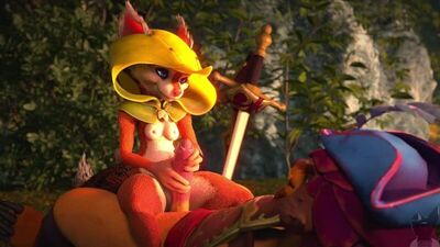 Жүнді йифф алдап Dota2 порно секс пародиясы