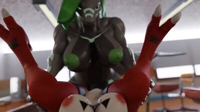Furry, yiff, Pokémon, Guilmon, Digimon, futa, dragão
