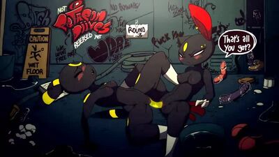 Porno furry hétéro 2D avec des Umbreons de Pokémon en mode Yiff Diivies E621, lesbiennes, r34, Rule34, baise avec un gode
