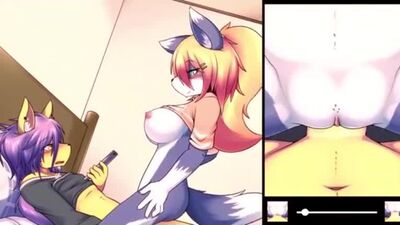 2D Yiff por hane362 - Pornografia heterossexual furry - E621 FYE - Rapariga gato e femboy