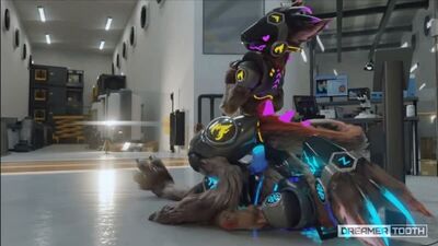 3D-Yiff [Тільки порно з вирізками] 3/3 від Dreamertooth: гетеросексуальний, протоген, робот, фуррі, порно, секс, скалі, ящірка