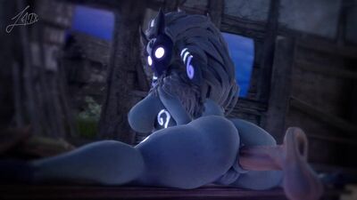 3D yiff por adriandustred; porno furry yiff; Sexo E621 FYE; chica cabra heterosexual, oveja, cordero; League of Legends (LoL); r34, rule34; anal