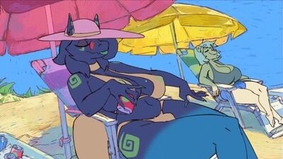 2D Yiff par Tabooley Porno furry Sexe E621 FYE Futanari Bite de cheval Gangbang Fellation Gorge profonde