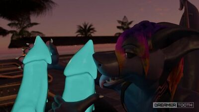 3D Yiff Dreamertooth Furry Porn Sex E621 Fye Straight Scalie