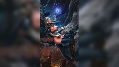Jaina Proudmoore - gif ; animation ; gros seins ; poitrine généreuse ; porno hentai 3D ; [World of Warcraft | Heroes of The Storm]
