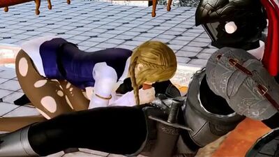 Guild Girl x Orcbolg - branlette ; masturbation ; chevauchée ; gros seins ; sexe oral ; fellation ; orgasme ; porno hentai 3D ; [Goblin Slayer]