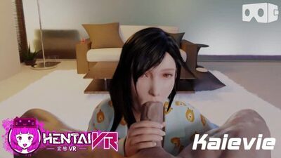Tifa Lockhart - branlette ; sexe oral ; cunnilingus ; fellation ; gorge profonde ; baise buccale ; orgasme ; éjaculation ; porno hentai 3D ; [Final Fantasy]