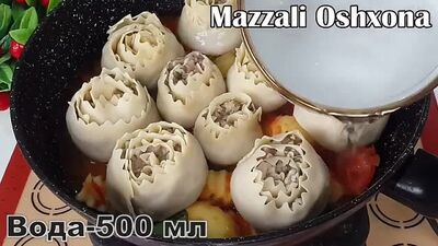 GUL-HANUM: un pranzo o una cena sostanziosa _Gul-Hanum in padella