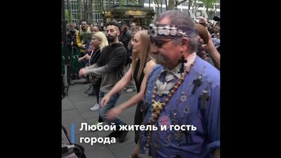 Lekcje salsy pod gołym niebem na Manhattanie