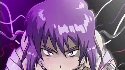 Motoko Kusanagi - NSFW; GIF; Animação; sexo oral; broche; orgasmo; pornografia hentai 3D; (por @GmeenOfficial) [Ghost in the Shell]