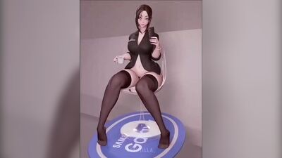 Samsung Sam – duże cycki; duże piersi; pończochy; hentai z seksem w 3D; (autor: rushzilla) [Wirtualny asystent Samsunga | SamMobile]