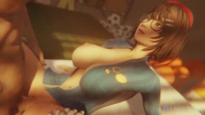 Tsukushi - posição missionária; sexo vaginal; mamas grandes; peitos grandes; pornografia hentai 3D; (por @pangxxx_) [Dead or Alive]