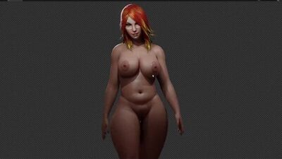 Lina – nackt; nackt; große Titten; große Brüste; Blick auf die Muschi; 3D-Sex-Porno-Hentai; (@GeneralButch) [Dota 2]