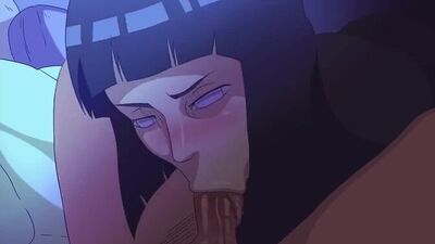 Hinata Hyuuga (Uzumaki) - NSFW; sexo oral; broche; garganta profunda; foda na cara; pornografia hentai 3D; (por @18dart3) [Naruto | Boruto]