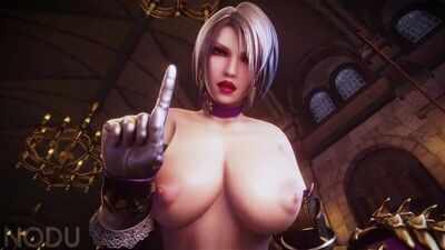 Ivy Valentine (Isabella Valentine) - NSFW ; domination féminine ; pulpeuse ; gros seins ; orgasme ; porno hentai 3D ; (par @NODU) [Soul Calibur]
