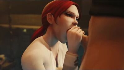 Assumi - NSFW; sexo oral; sexo oral feminino; broche; garganta profunda; foda na cara; orgasmo; ejaculação; pornografia hentai 3D; [World of Warcraft]
