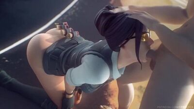 Rook – NSFW; Oralsex; Minet; Blowjob; Deepthroat; Facefuck; 3D-Sex-Porno-Hentai; (von @FPSBlyck | @FPSBlack) [Fortnite]